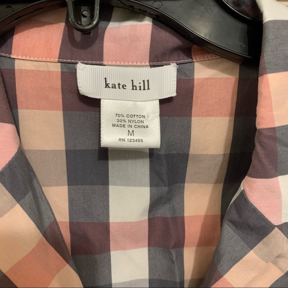 Kate Hill Button Down Blouse. Women’s Medium. - Picture 3 of 6